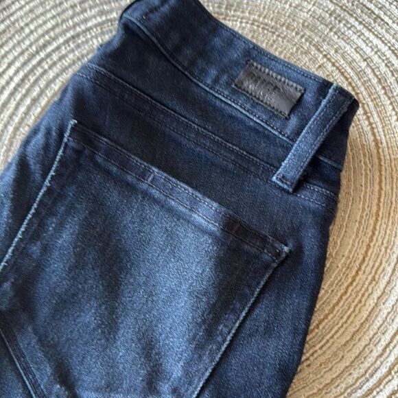 Paige Verdugo Ultra Skinny Jeans Dark Wash Size 23 Stretch Denim Used‎ - Picture 7 of 7